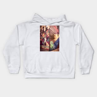 SoHo NYC Graffiti Street Art Kids Hoodie